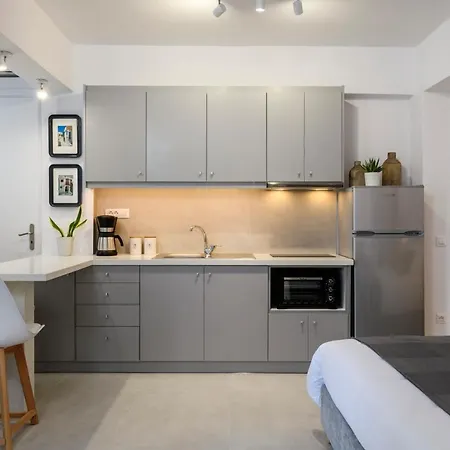 Blueisla Grey Town Mykonos 公寓