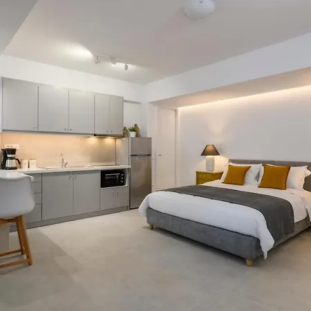 Blueisla Grey Town Mykonos 公寓 *